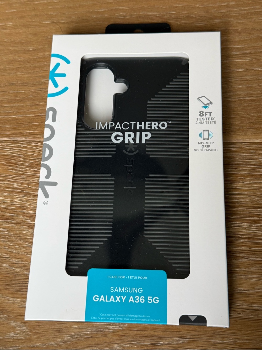 New Speck ImpactHero Grip Case for Samsung Galaxy A36 5G - Black